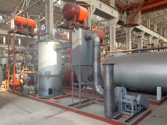 vertical thermal oil boiler, vertical wood oil boiler