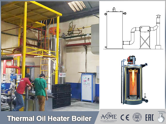vertical thermal oil heater,vertical thermal oil boiler,vertical thermic fluid heater