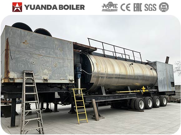 portable mobile boiler,mobile steam generator boiler,containerised steam generator boiler