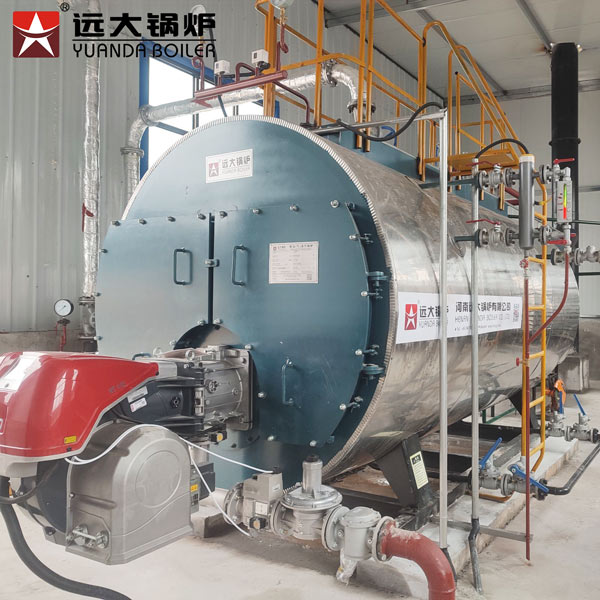 4Ton Gas Steam Boiler For Beverage Productions Line, Automatic Industrial Gas Boiler 4000kg in Beverage Industry
