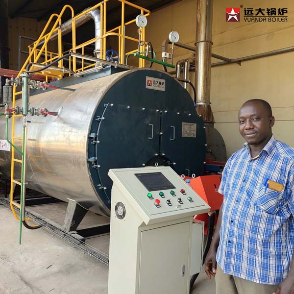 Automatic Gas Oil Boiler Horizontal Three Pass Fire Tube Boiler 0.5ton 1ton 2ton 3ton 4ton 5ton 6ton 8ton 10ton 15ton 20ton