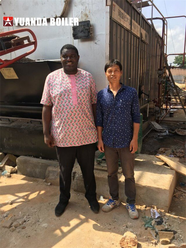 Nigeria Husk Fired Boiler Used For Rice Mill Plant