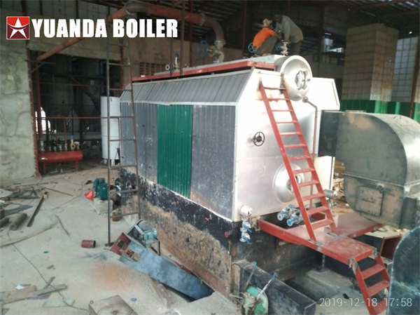 Nigeria Rice Mill 10Ton Husk Steam Boiler Installation Services