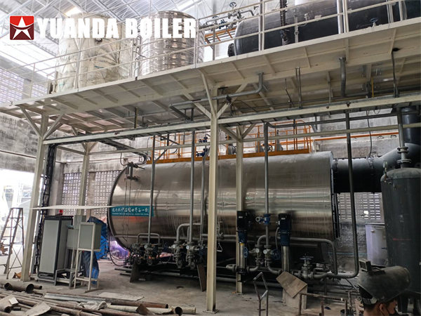 15Ton Fire Tube Gas Boiler WNS Steam Boiler In Thailand