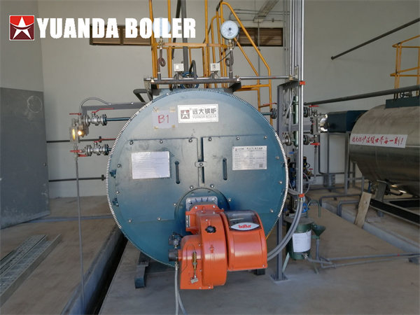 Thailand 1Ton Steam Boiler Automatic Fire Tube Boiler For Corrugated Plant