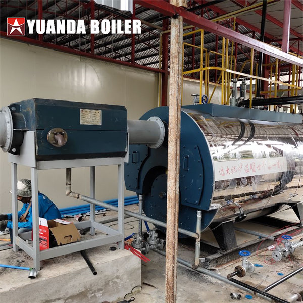 1Ton/hr Gas Burner Boiler For Chemical Industry Company in Thailand