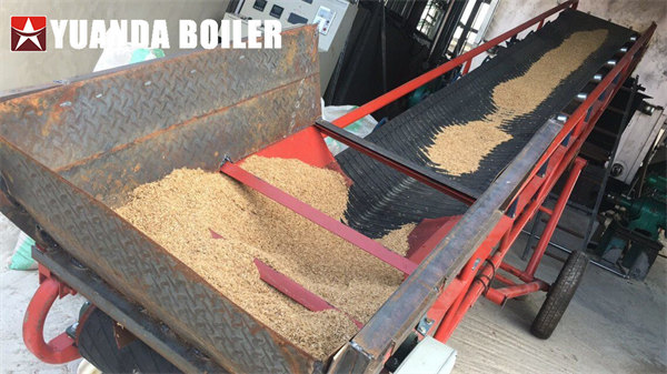 6Ton Rice Husk Steam Boiler Automatic Running In Ricemill Nigeria