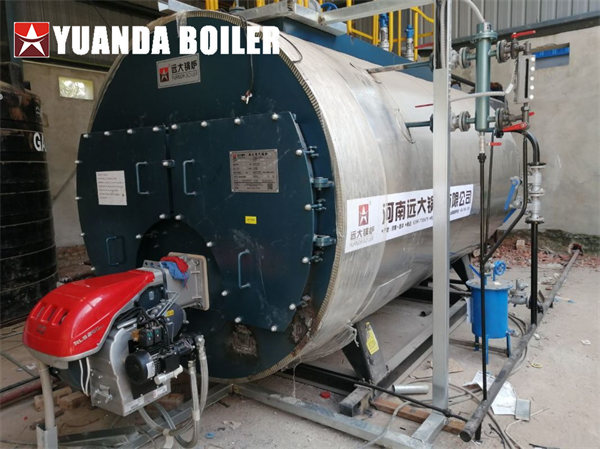 Bangladesh 3Ton Gas Powered Steam Boiler In Garments Factory