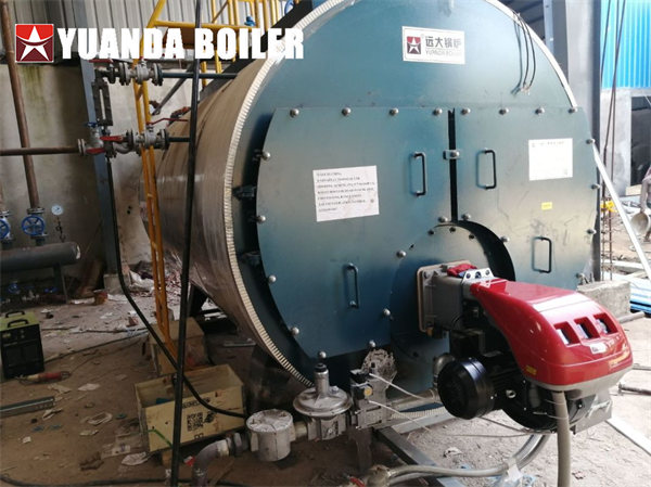 Bangladesh 3Ton Gas Powered Steam Boiler In Garments Factory