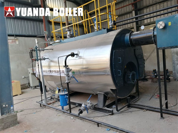 Bangladesh 3Ton Gas Powered Steam Boiler In Garments Factory