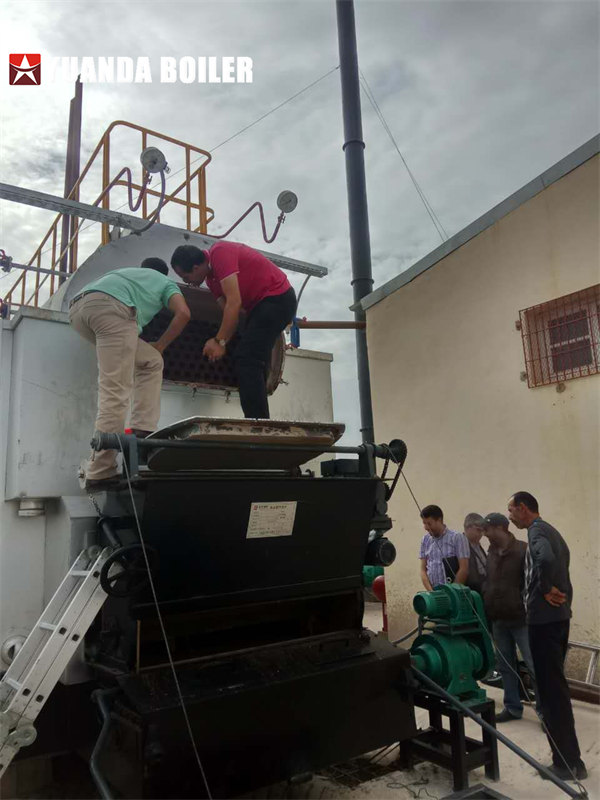 Morocco 4Ton Coal Fired Boiler For Feed Mill