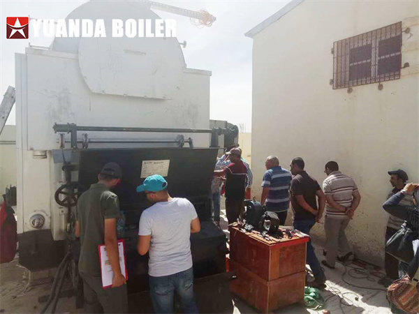 Morocco 4Ton Coal Fired Boiler For Feed Mill