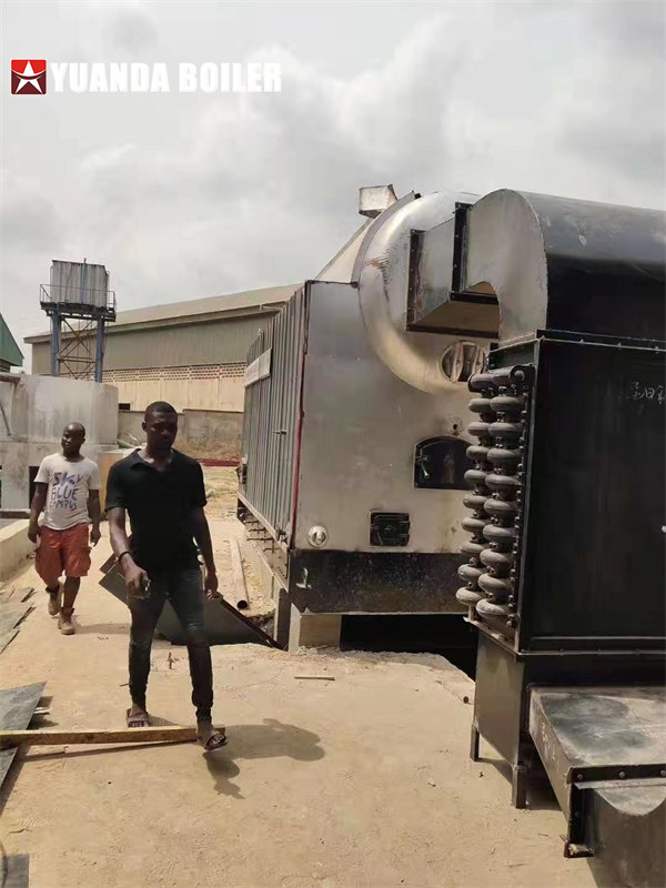 Automatic Biomass Steam Boiler For Nigeria Edible Oil Factory