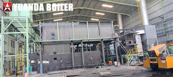 Indonesia 20Ton Coal Chain Grate Boiler 4 Sets Running in Indonesia