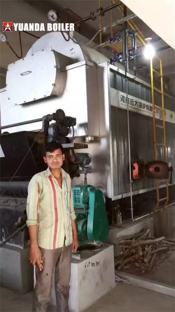 Bangladesh 2Ton Coal Feeding Boiler In Garments Factory