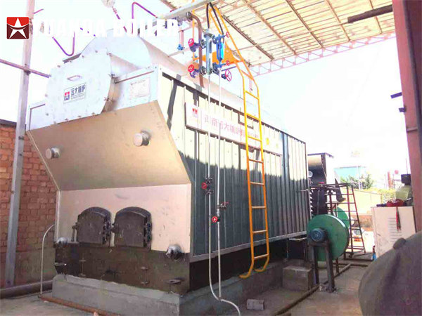 Madagascar Manual Coal Burning Boiler 4ton/hr For Food Factory