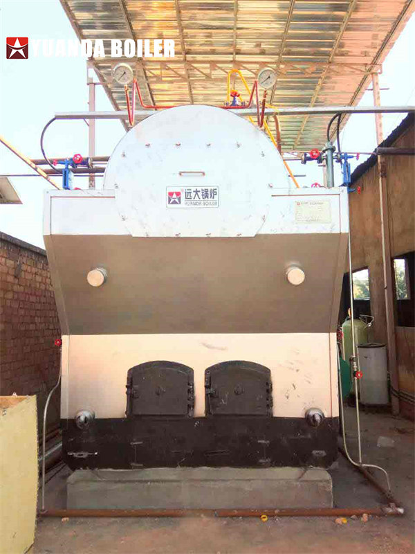 Madagascar Manual Coal Burning Boiler 4ton/hr For Food Factory