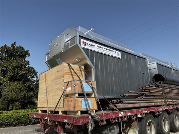 Two Sets DZH Series Biomass Wood Steam Boiler 2Ton/hr Deliver to Kenya