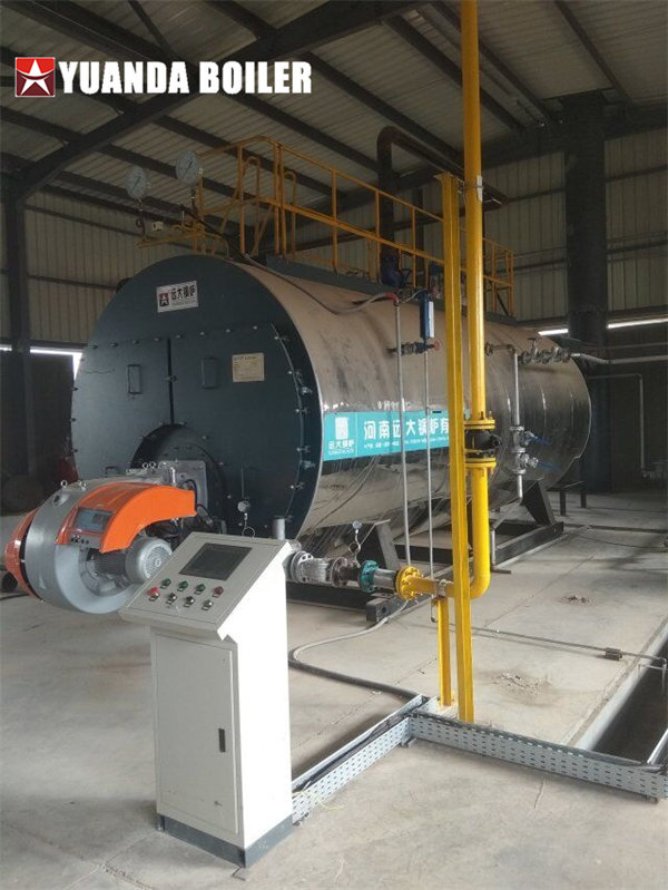 Food Factory Use 10Ton/hr Gas Steam Boiler Fire Tube Gas Boiler High Efficiency Industrial Boiler