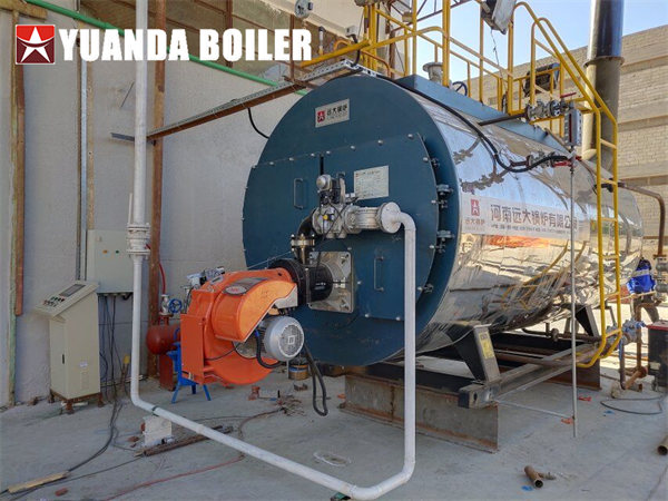 Automatic 4000kg Gas Oil Steam Boiler For Paper Industry In Egypt