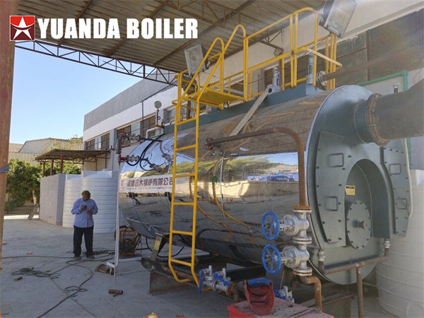 Automatic 4000kg Gas Oil Steam Boiler For Paper Industry In Egypt