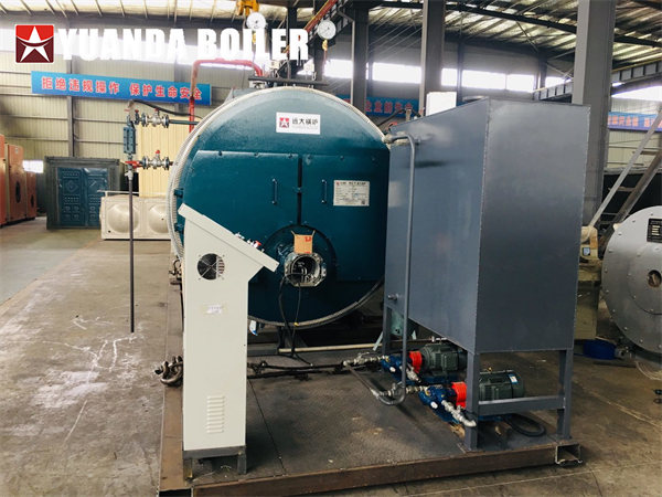 Mobile Steam Boiler 2000kg Gas Burner Boiler For Chemical Factory Papua New Guinea