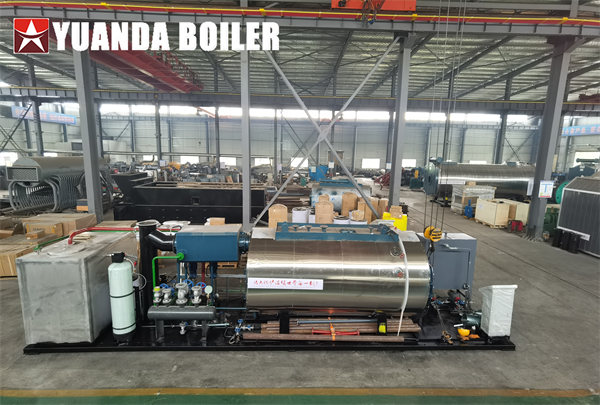 Mobile Steam Boiler 2000kg Gas Burner Boiler For Chemical Factory Papua New Guinea