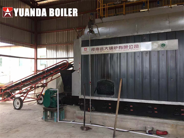 Automatic Husk Burning Boiler Used For Rice Paddy Plant In Nigeria