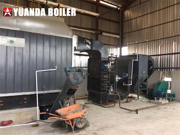 Automatic Husk Burning Boiler Used For Rice Paddy Plant In Nigeria