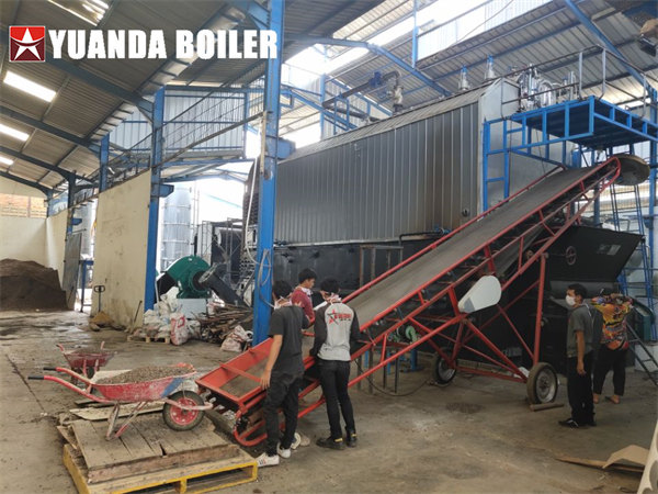 SZL Series Coal Fired Boiler 10Ton Steam Boiler Indonesia Food Beverage Factory