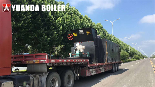 Pakistan 8Ton Water Tube Biomass Boiler Delivery