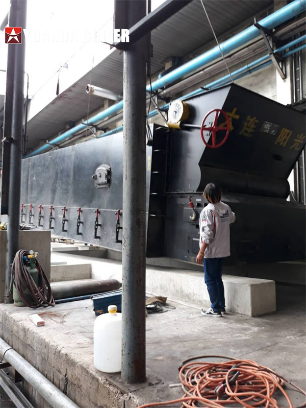 Thailand Textile Factory Purchased 15Ton Coal Steam Boiler