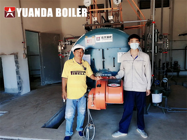 Yuanda Boiler 1000kg Fire Tube Gas Boiler Installation Services in Thailand