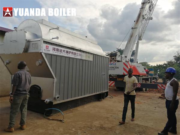 Uganda Beverage Company Purchased 4Ton Wood Biomass Boiler