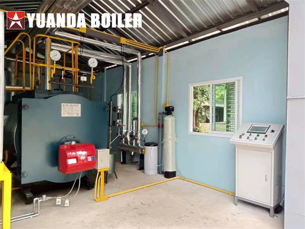 Thailand Milk Production Line Use 500kg Gas Steam Boiler Horizontal Three Pass Boiler