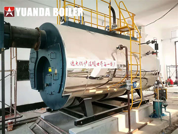 WNS Series 2000kg Gas Boiler Use For Food Factory In Bangladesh