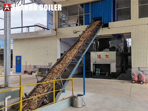 Automatic SZS Water Tube Type Biomass Burner Boiler 10ton Steam Boiler