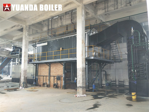 Automatic SZS Water Tube Type Biomass Burner Boiler 10ton Steam Boiler