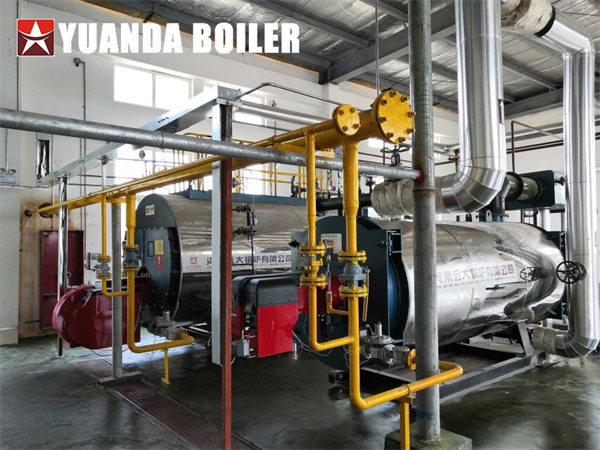 1400kw Gas Fired Hot Oil Boiler YYQW Horizontal Boiler