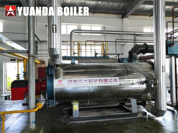 1400kw Gas Fired Hot Oil Boiler YYQW Horizontal Boiler