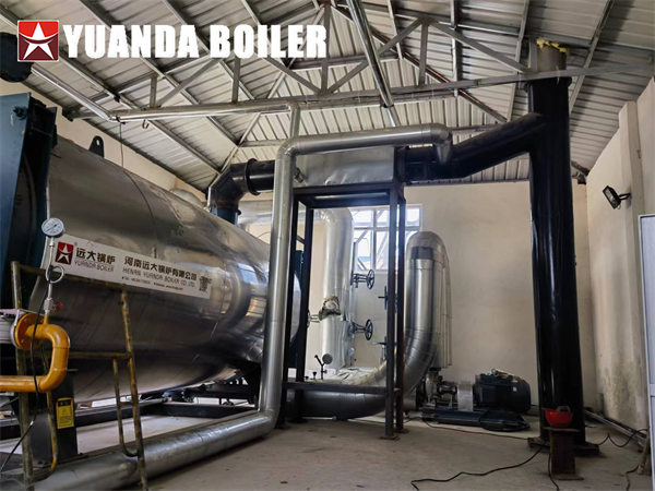 3500kw Gas Thermal Oil Boiler For Semiconductor Materials Industry