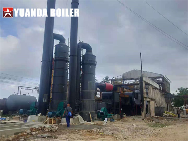 YLW 7000KW Biomass Thermal Oil Heater Boiler For Oil Refinery Tanazia