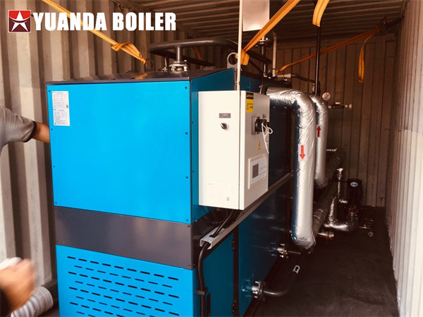 Portable Container Room Biomass Hot Water Heater Boiler For Central Heating