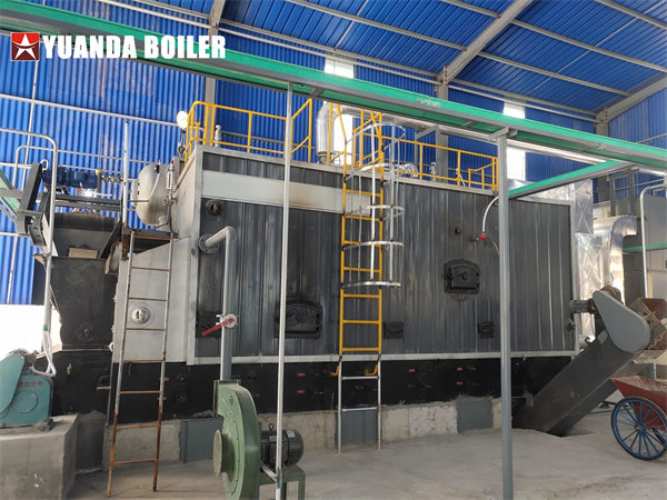 SZL Series Automatic Biomass Pellets Boiler Water Tube Steam Boiler System