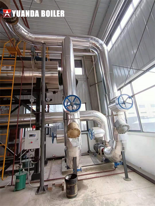 4200kw YLW Biomass Thermal Oil Boiler With Steam Generator