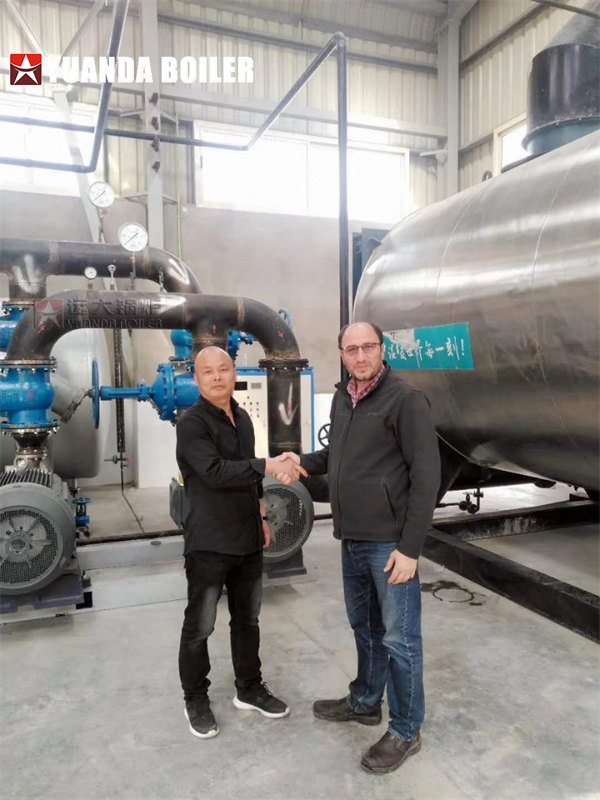 YYQW Horizontal 7000kw Gas Thermal Oil Boiler Installation Services