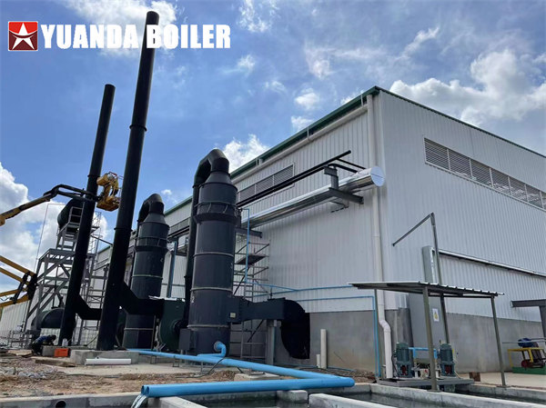 YLW 2900kw Biomass Thermal Oil Boiler For Plywood Plant Laos