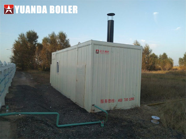Portable Diesel Boiler Containerised Steam Boiler For Oilfield Industry