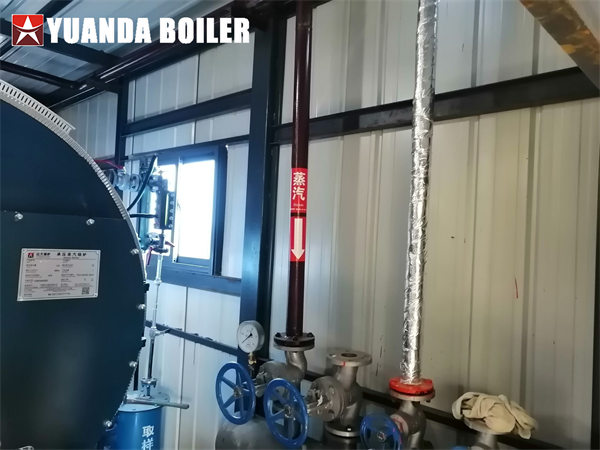 China Container Type Steam Boiler 2000kg/hr Diesel Oil Boiler