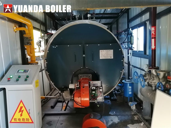 China Container Type Steam Boiler 2000kg/hr Diesel Oil Boiler